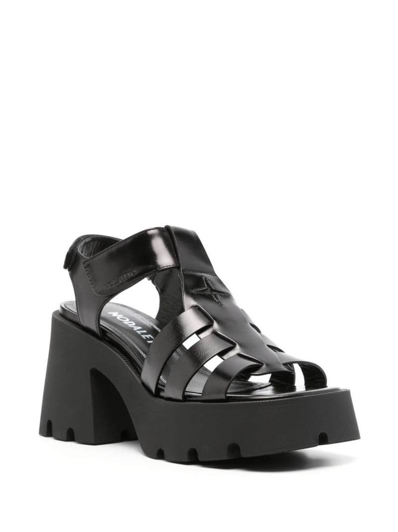 NODALETO Bulla Emma 90mm caged sandals outlook