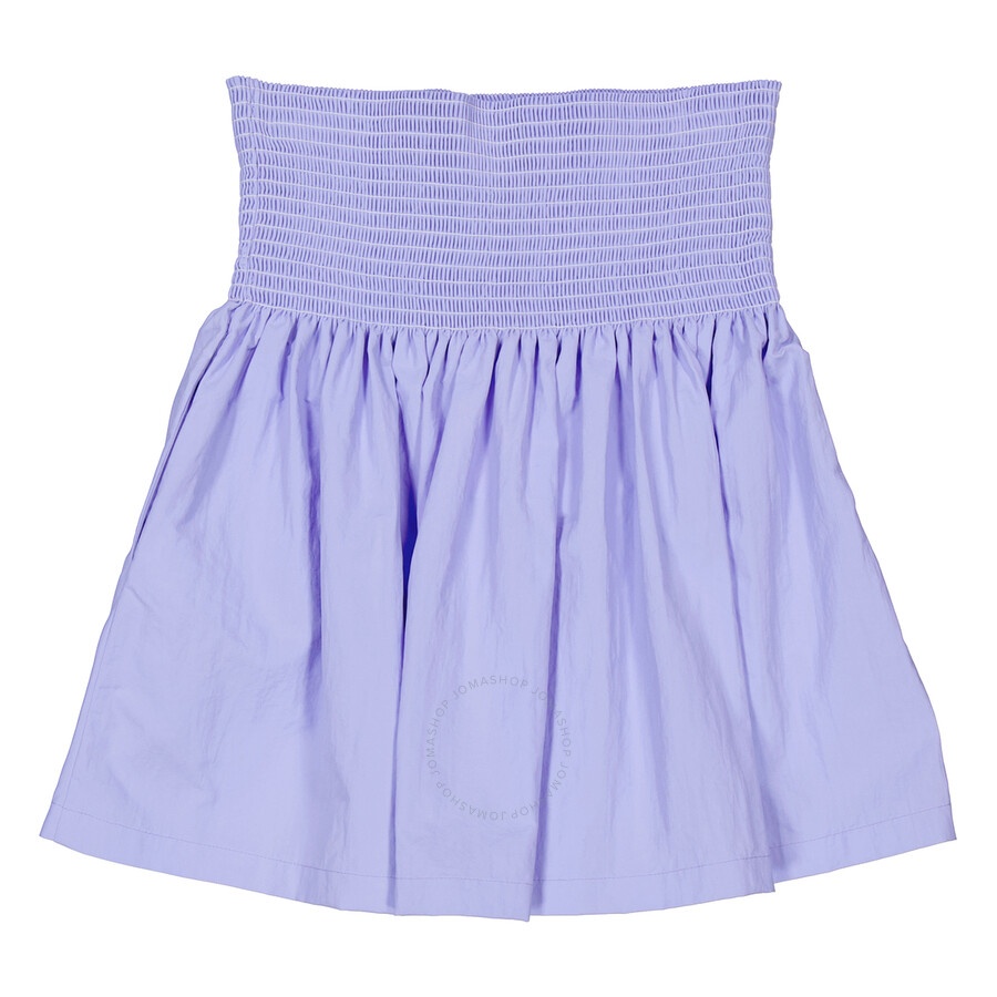 Kenzo Lavender K Logo High Waist Mini Skirt - 2