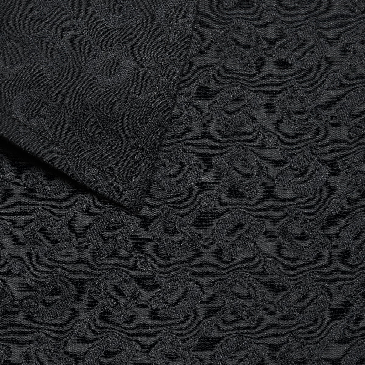 Horsebit cotton jacquard shirt - 4
