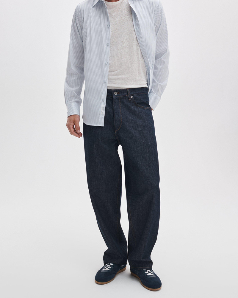 rag & bone rbBAGGY Fit Jeans Authentic Rigid in Resin Rinse outlook