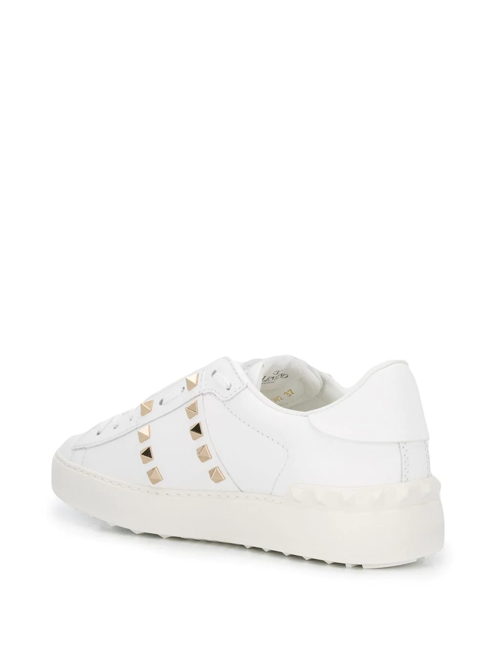 Rockstud-embellished low-top sneakers - 3