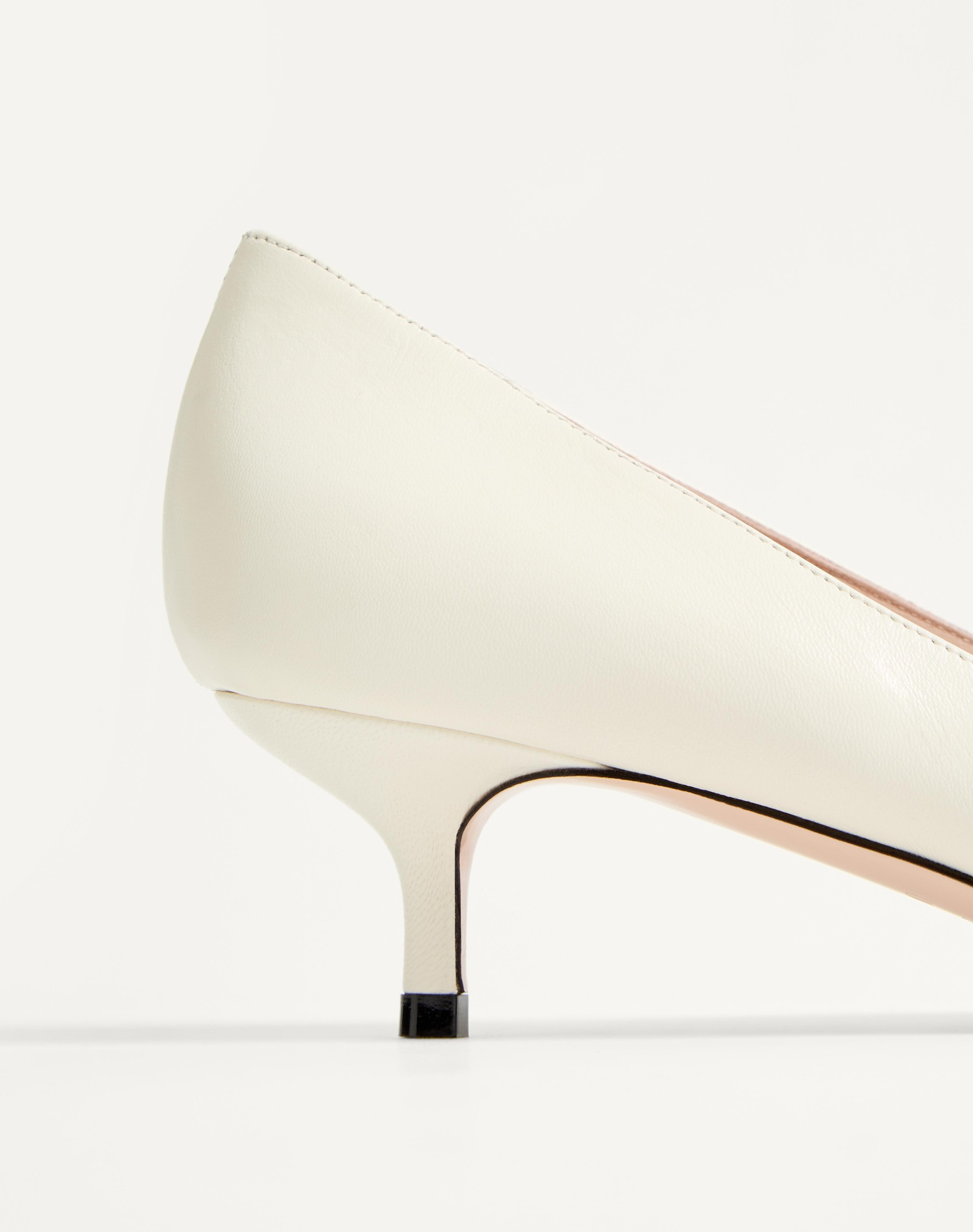 BEPOINTY PUMP IN PATENT LEATHER AND KIDSKIN 45MM - 6