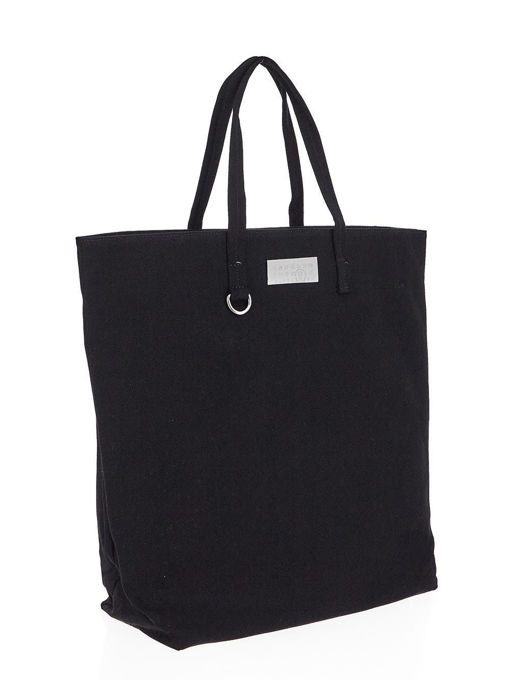 MM6 Maison Margiela Large Canvas Shopping Bag | oluxury