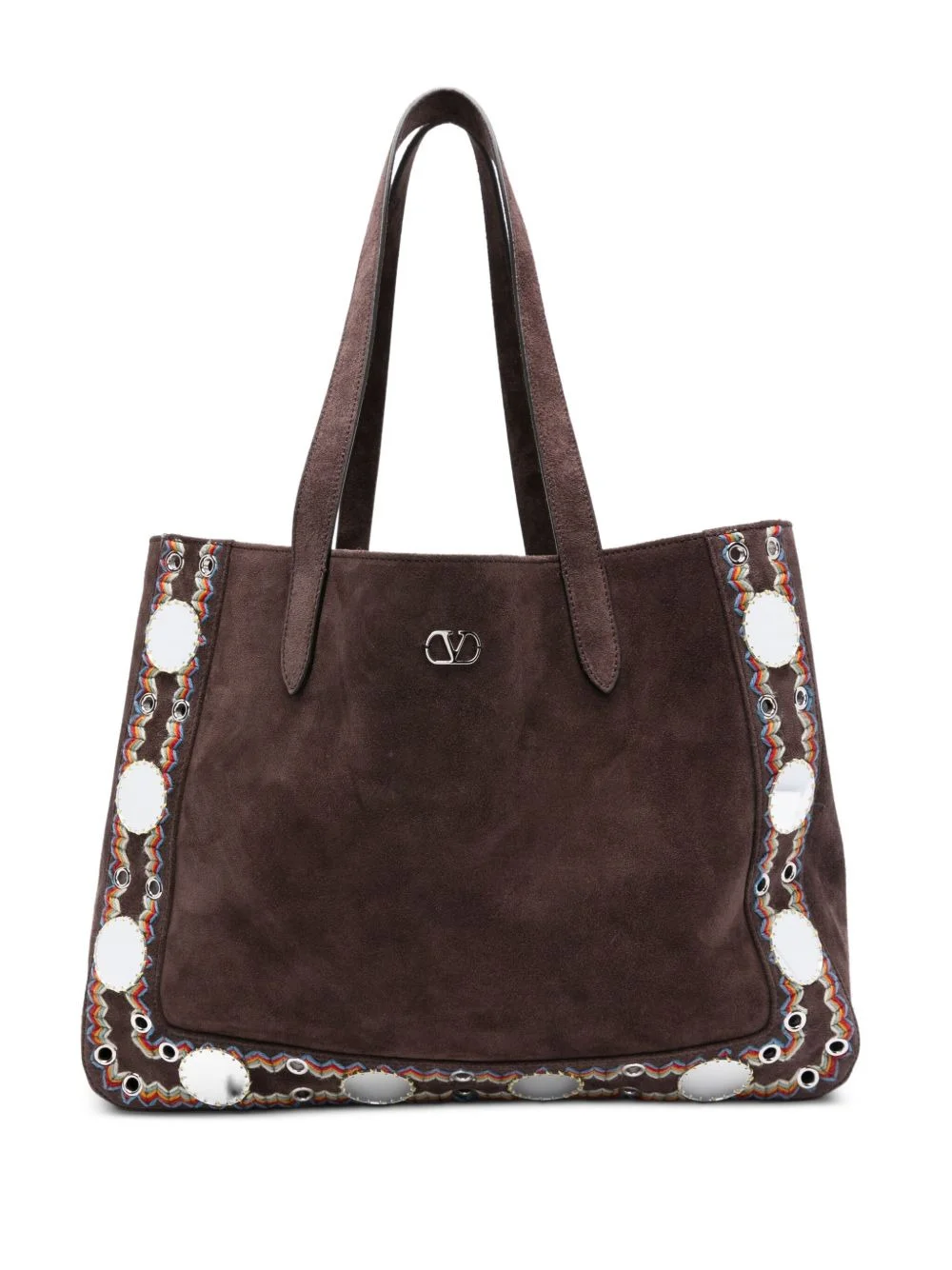 Nellcôte suede tote bag - 1