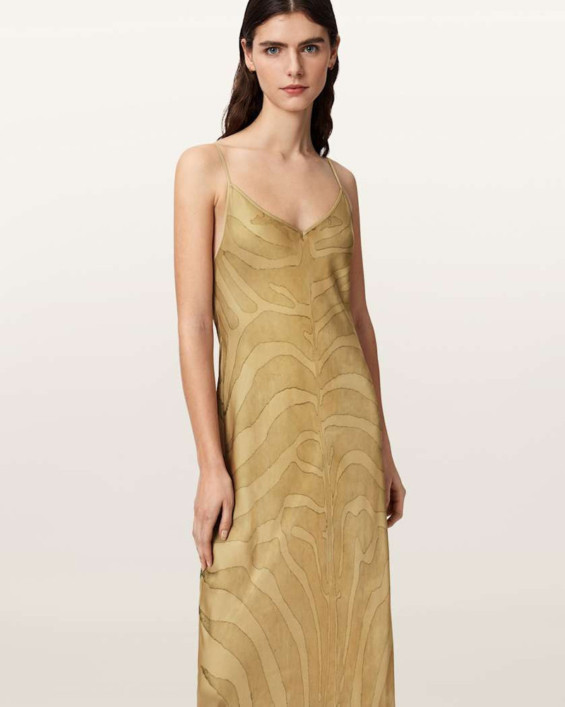 LEONA V-NECK MAXI SLIP DRESS 3