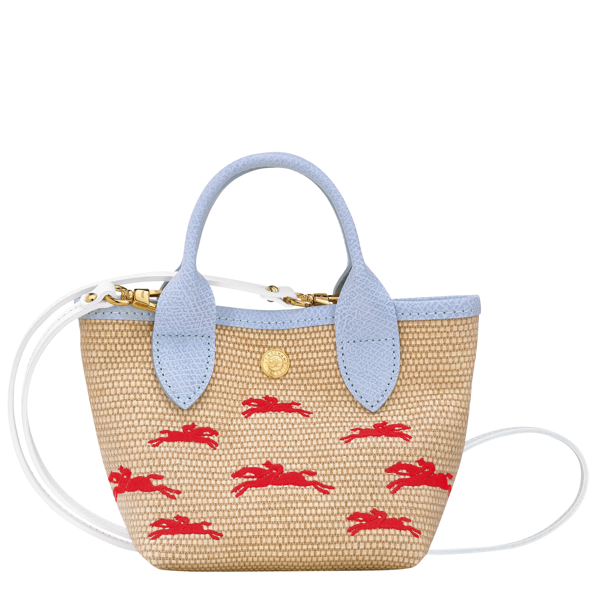 Le Panier Pliage XS Basket Sky Blue - Canvas - 4