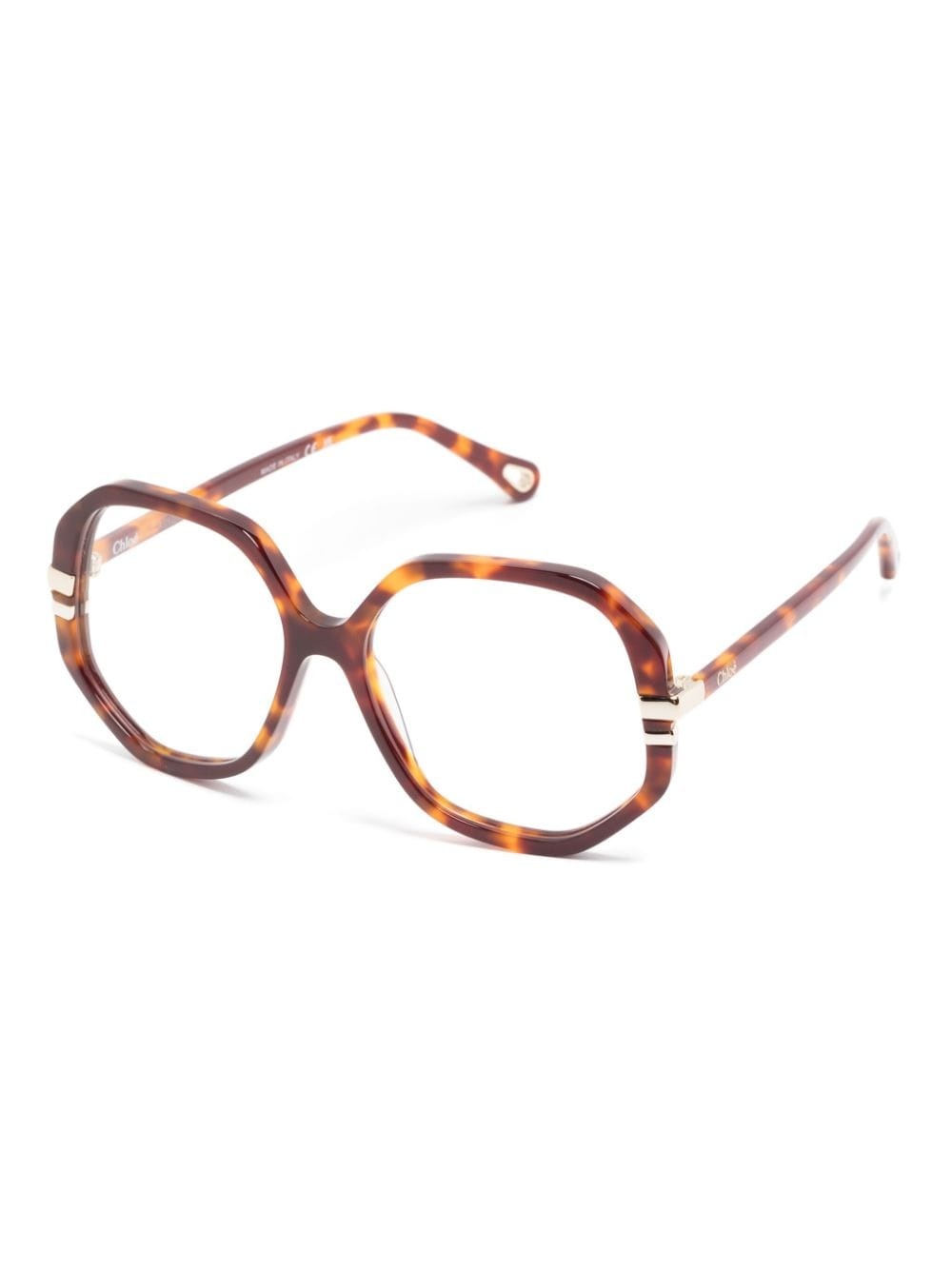 geometric-frame glasses - 2