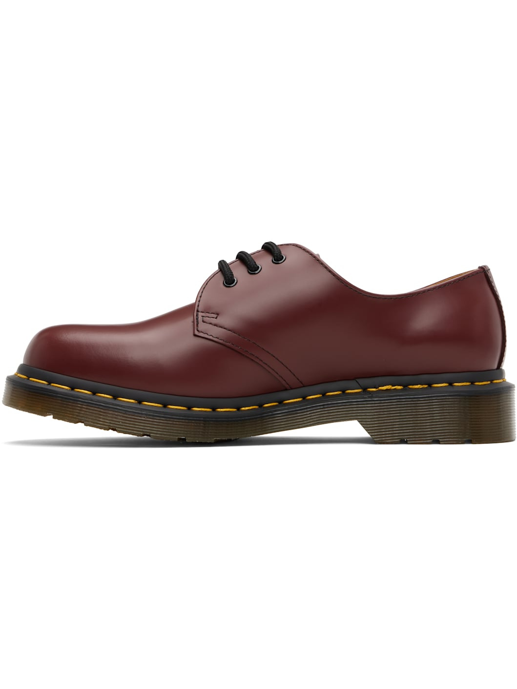 Burgundy 1461 Smooth Leather Oxford Derbys - 3