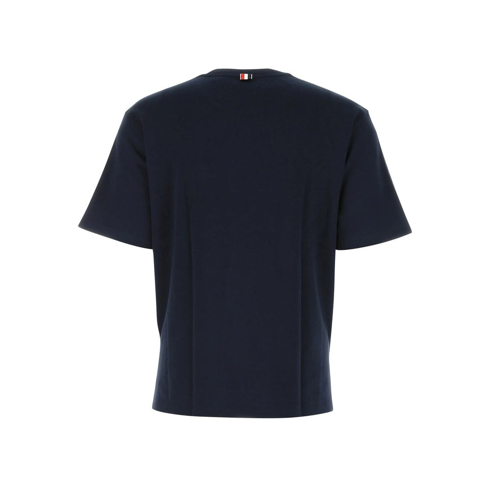 Thom Browne Blue T-Shirts & Vests - T-Shirts Men - 5