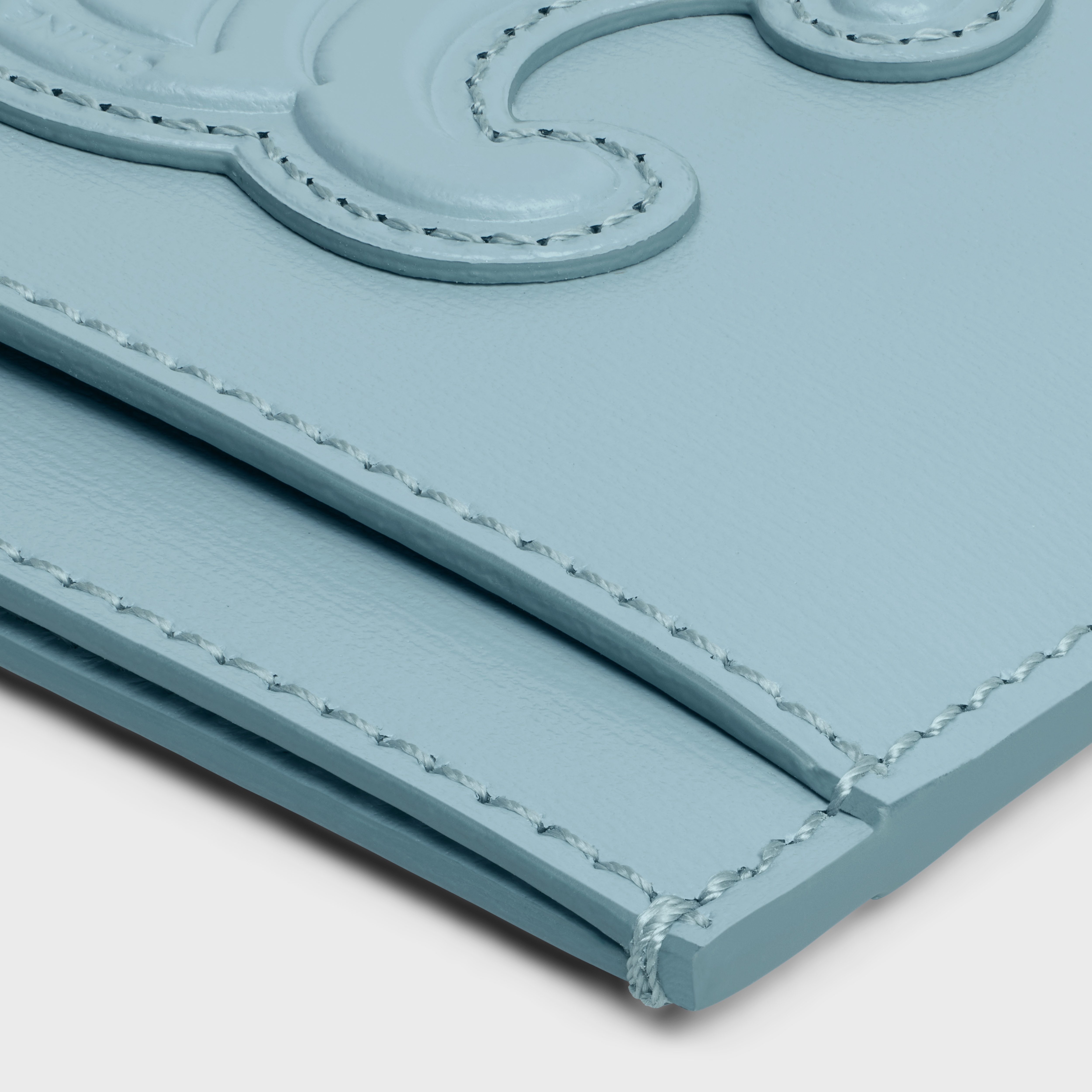 CARD HOLDER CUIR TRIOMPHE IN SHINY CALFSKIN - 4