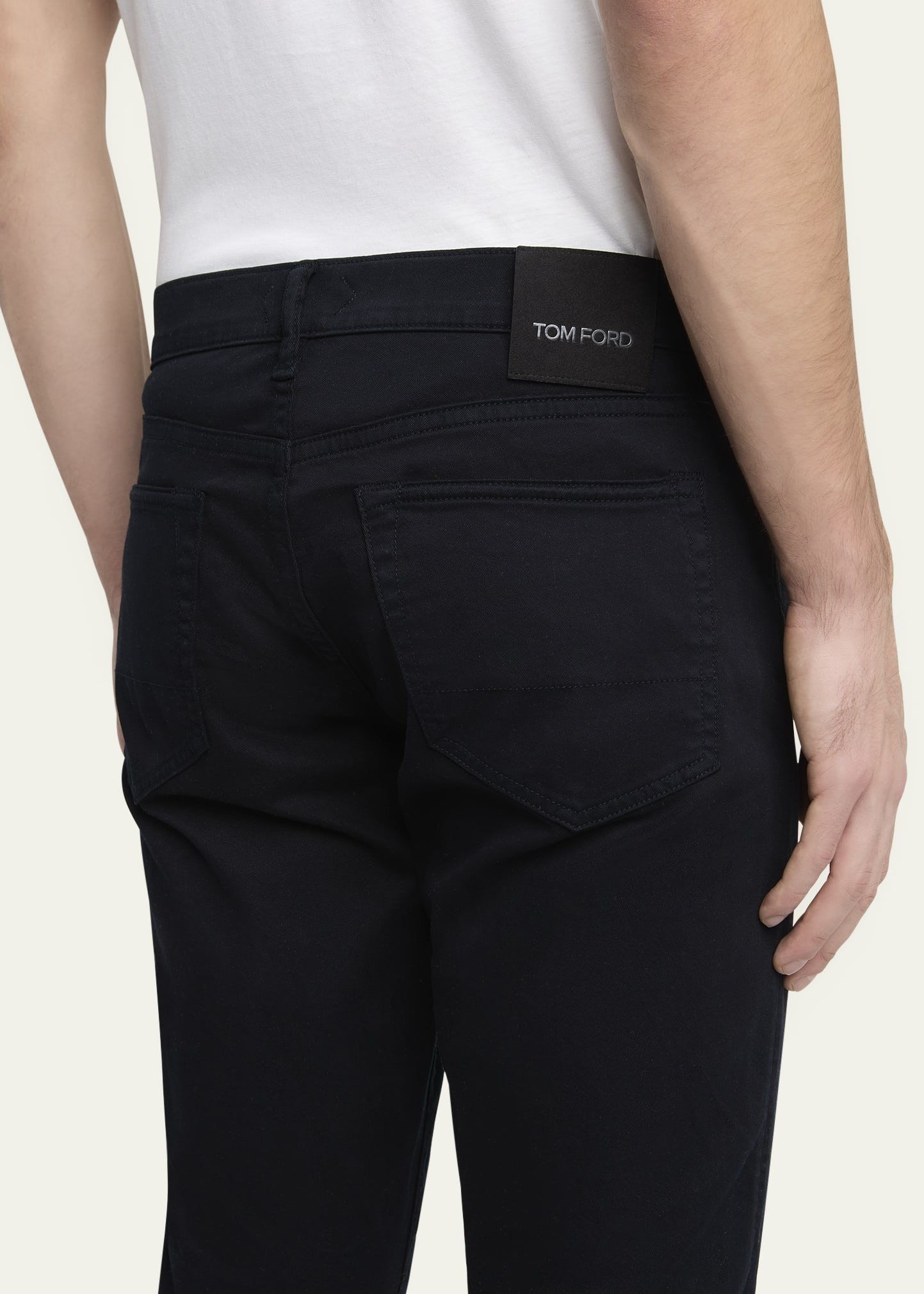 Men's Stretch Twill Slim Fit Pants - 5