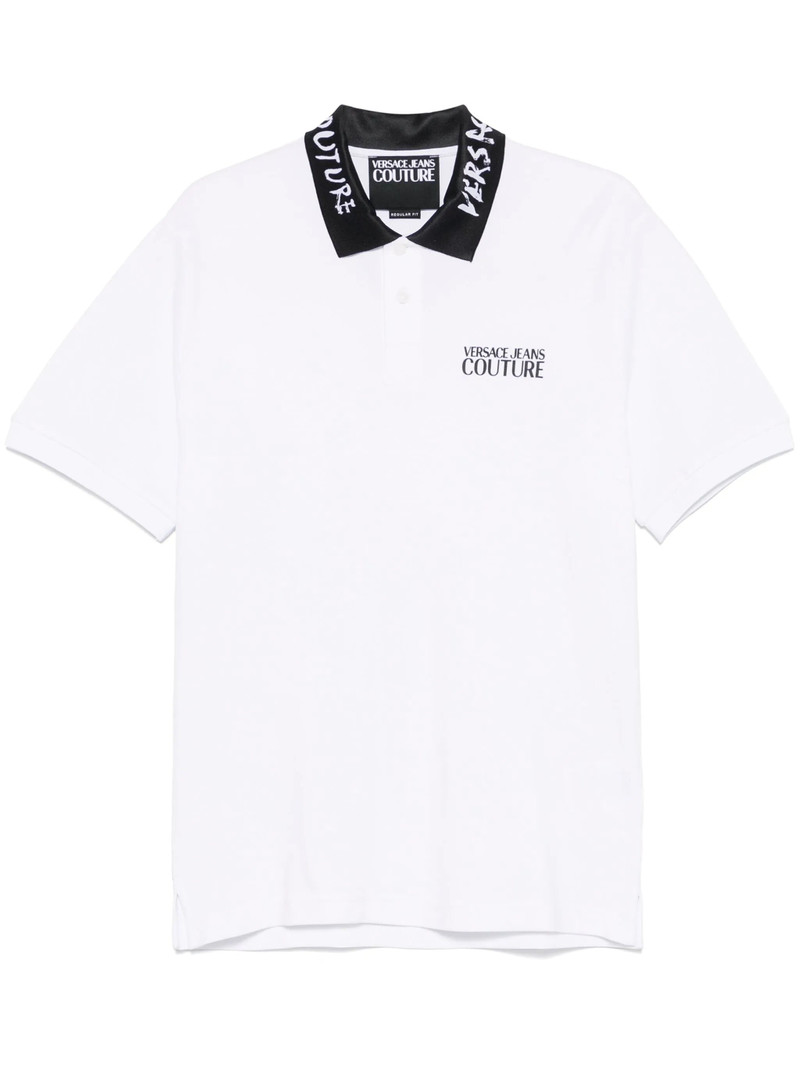Logobrush-collar 폴로 셔츠 - 1