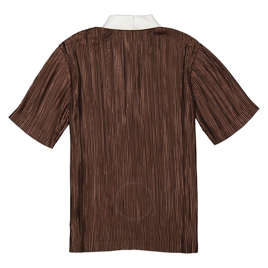 Burberry Krazy Love Print Pleated Polo Shirt - 2