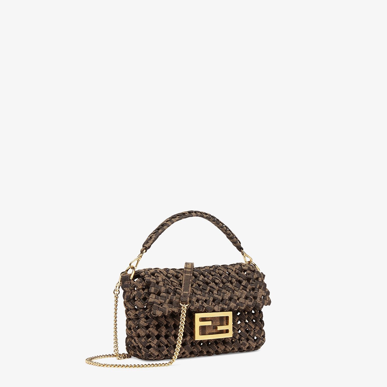 Jacquard fabric interlace bag - 3