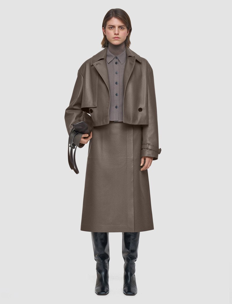 JOSEPH Blaise Nappa Leather Jacket outlook
