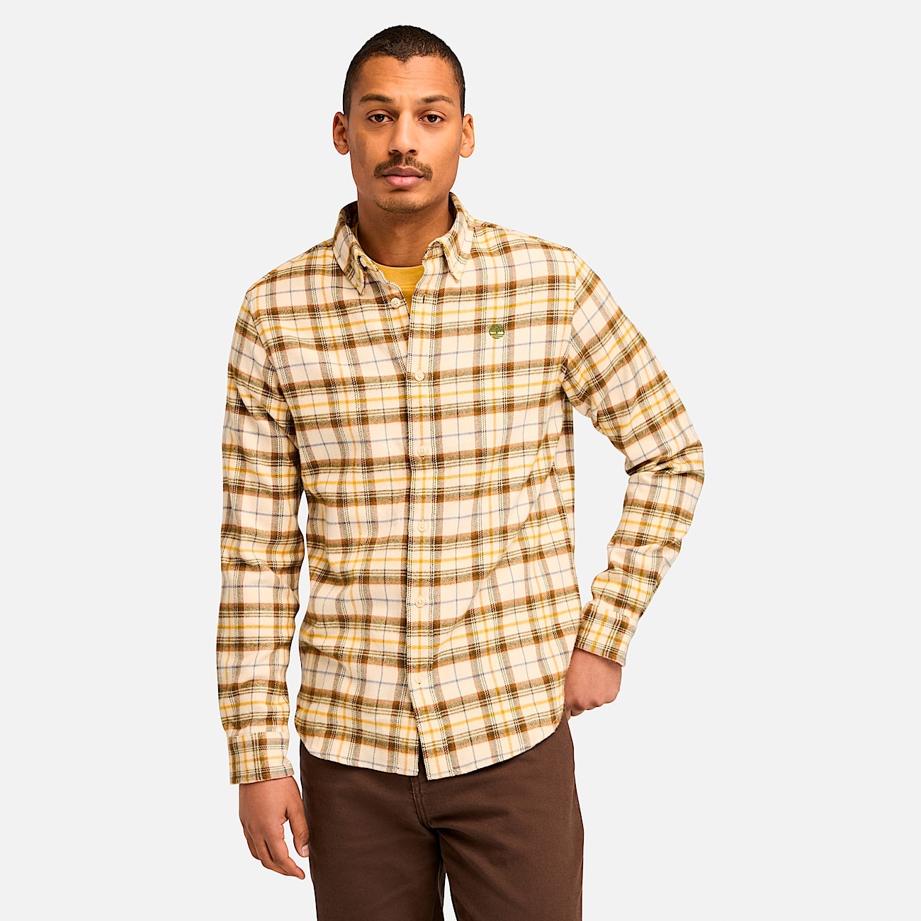 Men's Midweight Flannel Check Shirt - 2