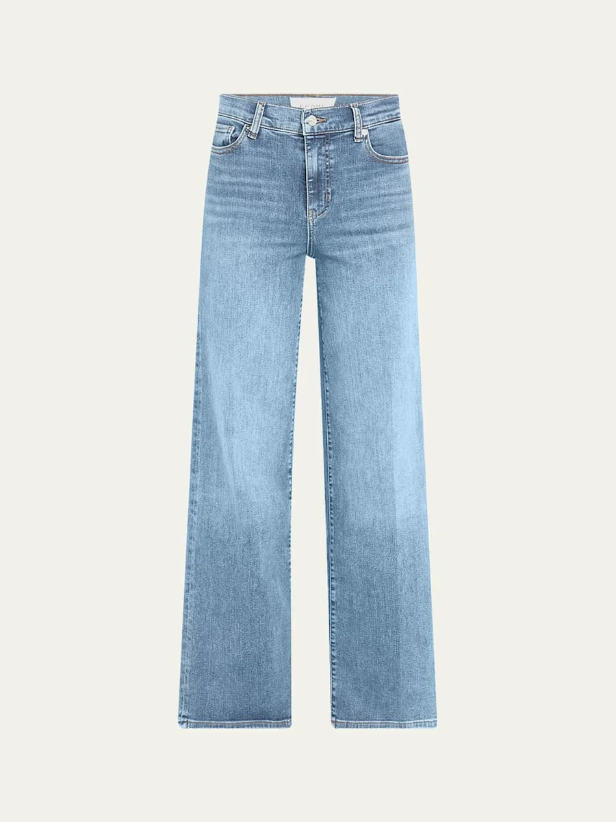 Le Slim Palazzo Jeans - 1