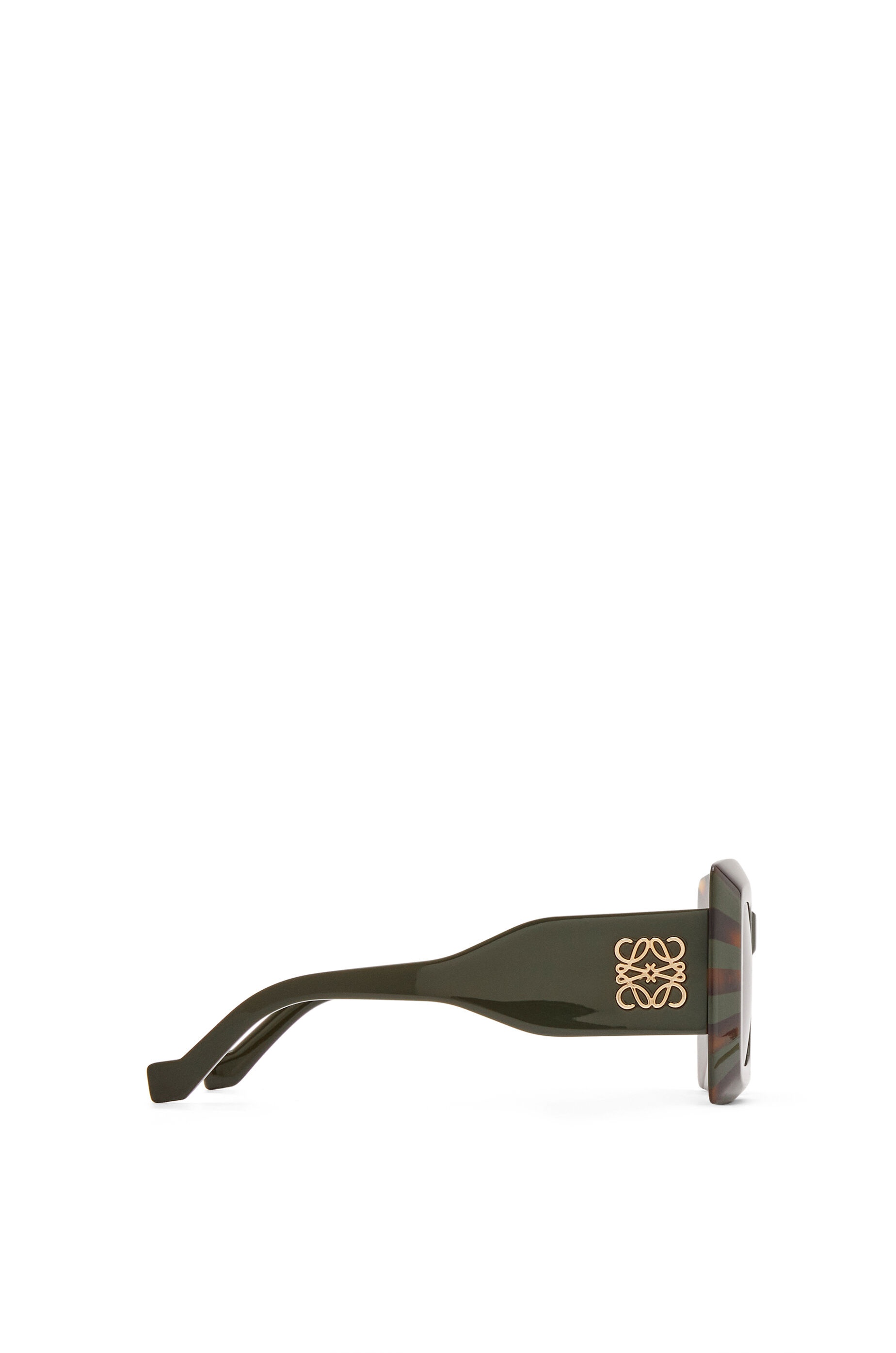 Oversized square sunglasses in acetate - 3