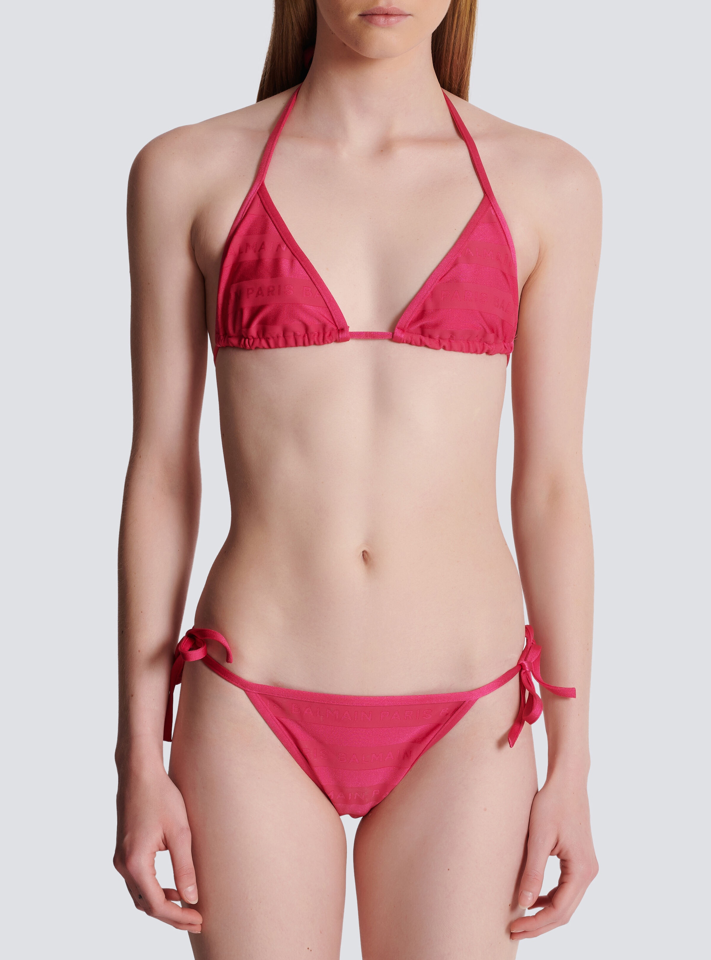Balmain Balmain triangle bikini | REVERSIBLE
