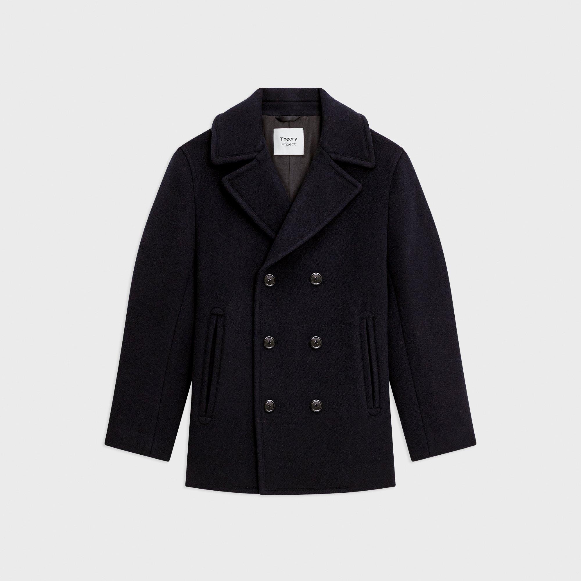 Peacoat in Recycled Wool - 1