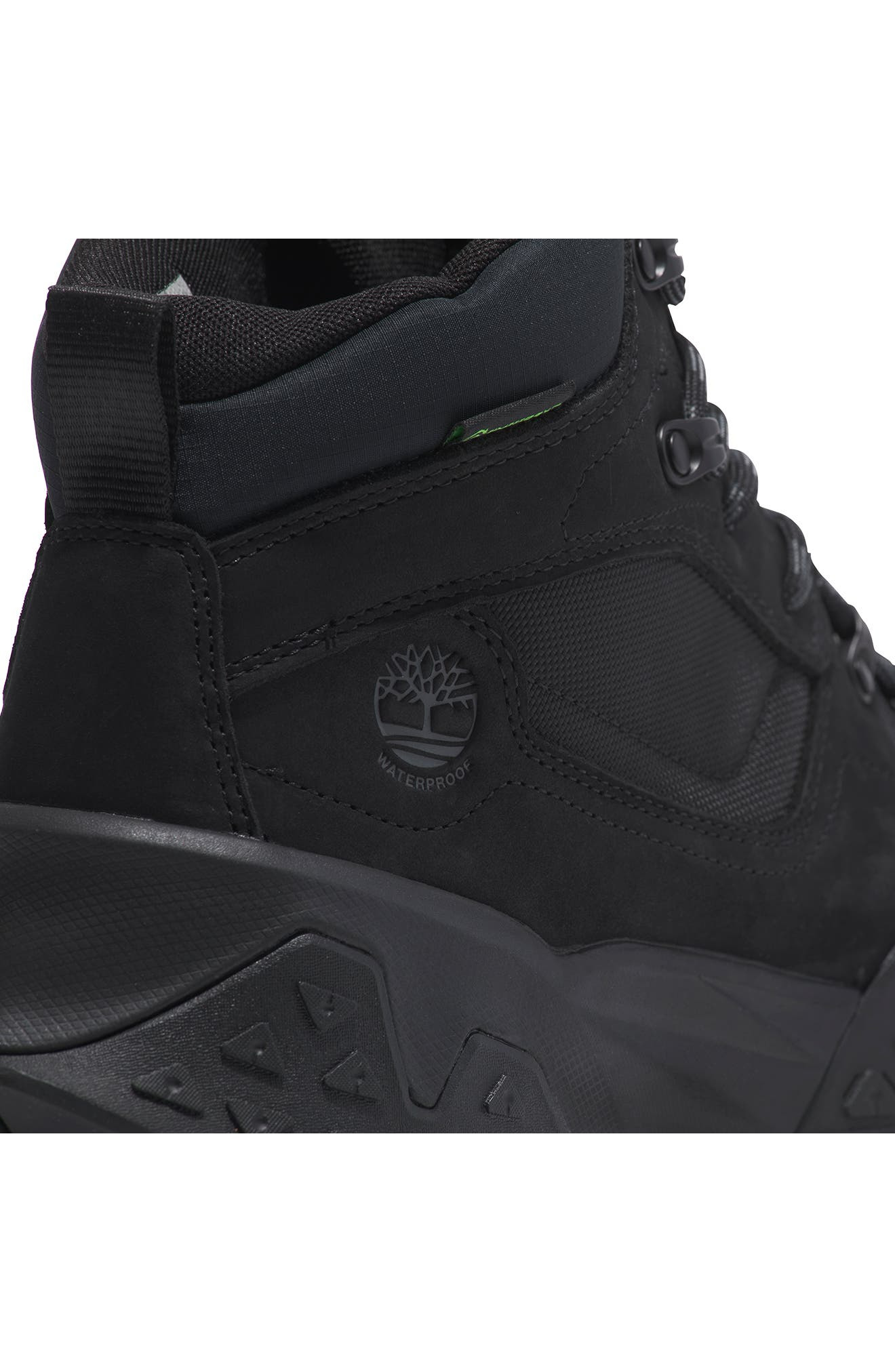 Timberland Motion Scramble Waterproof Boot in Black Nubuck at Nordstrom - 6