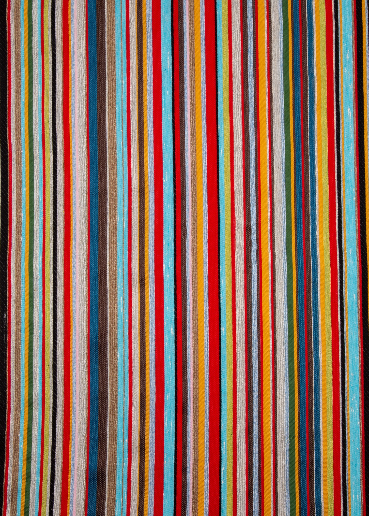'Signature Stripe' Cotton-Linen Scarf - 3