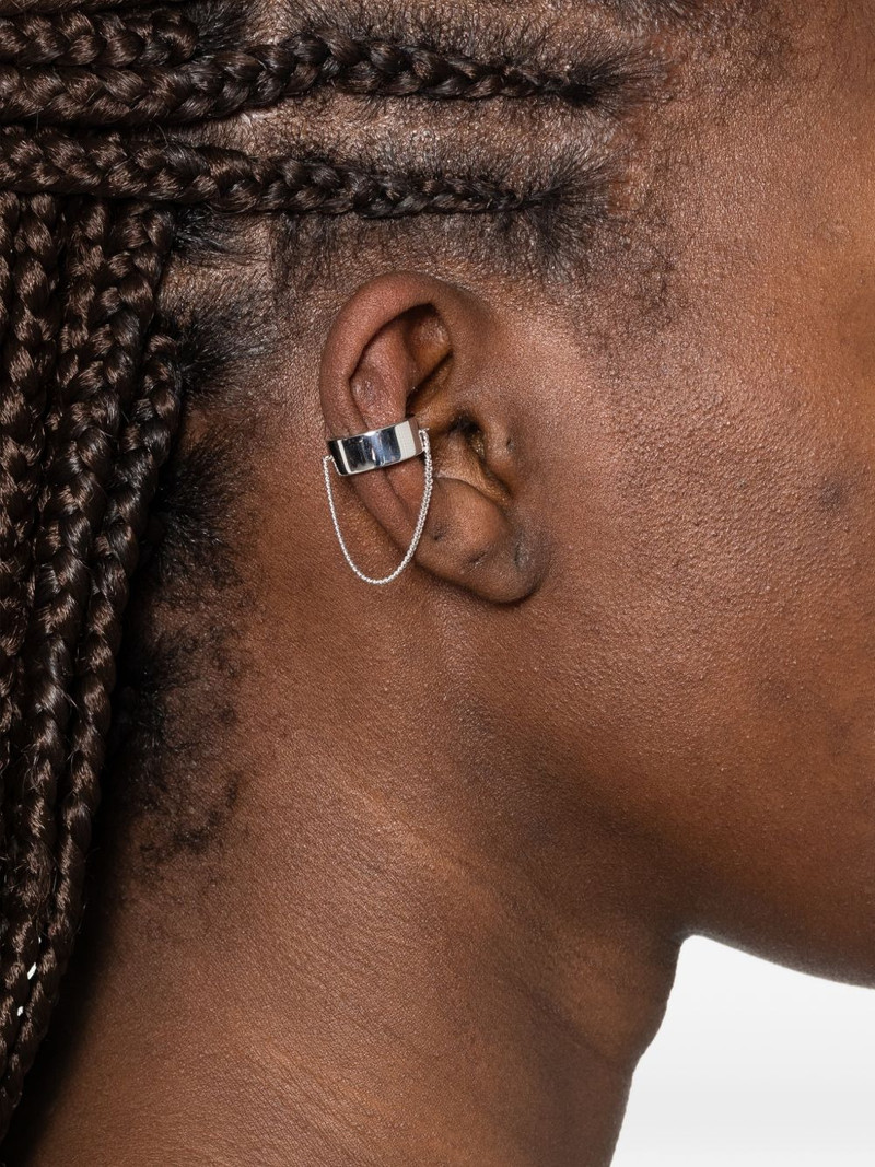 ID chain-embellished ear cuff 3
