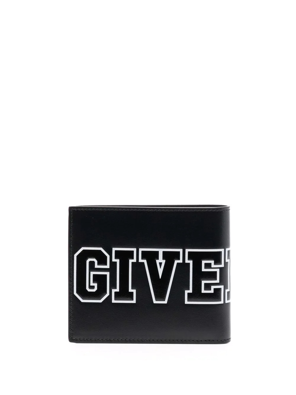 logo-print bifold wallet - 2