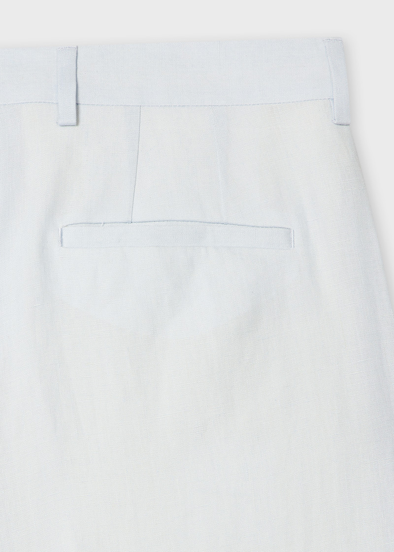 Pale Blue Linen Suit 6