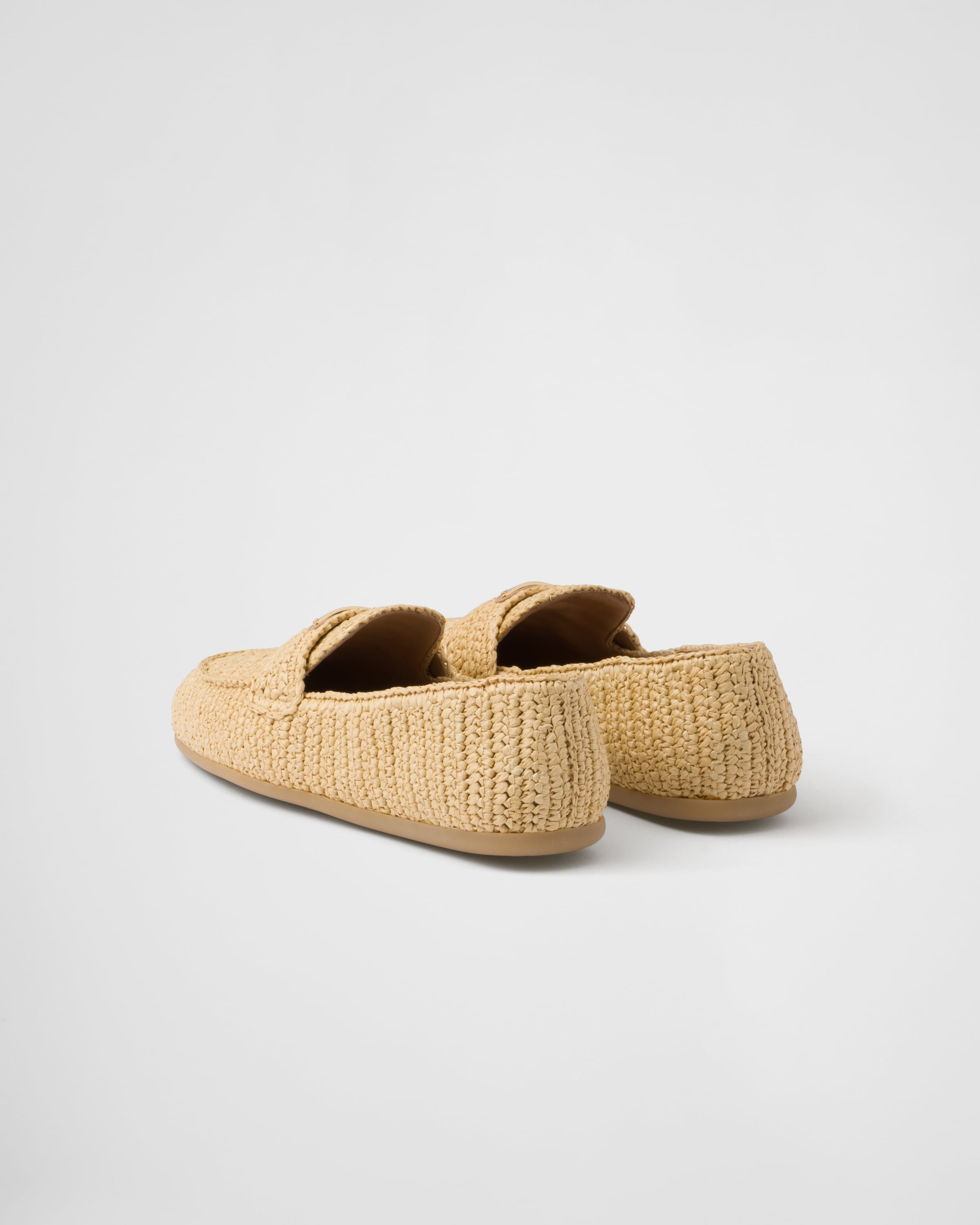 Woven fabric loafers - 4