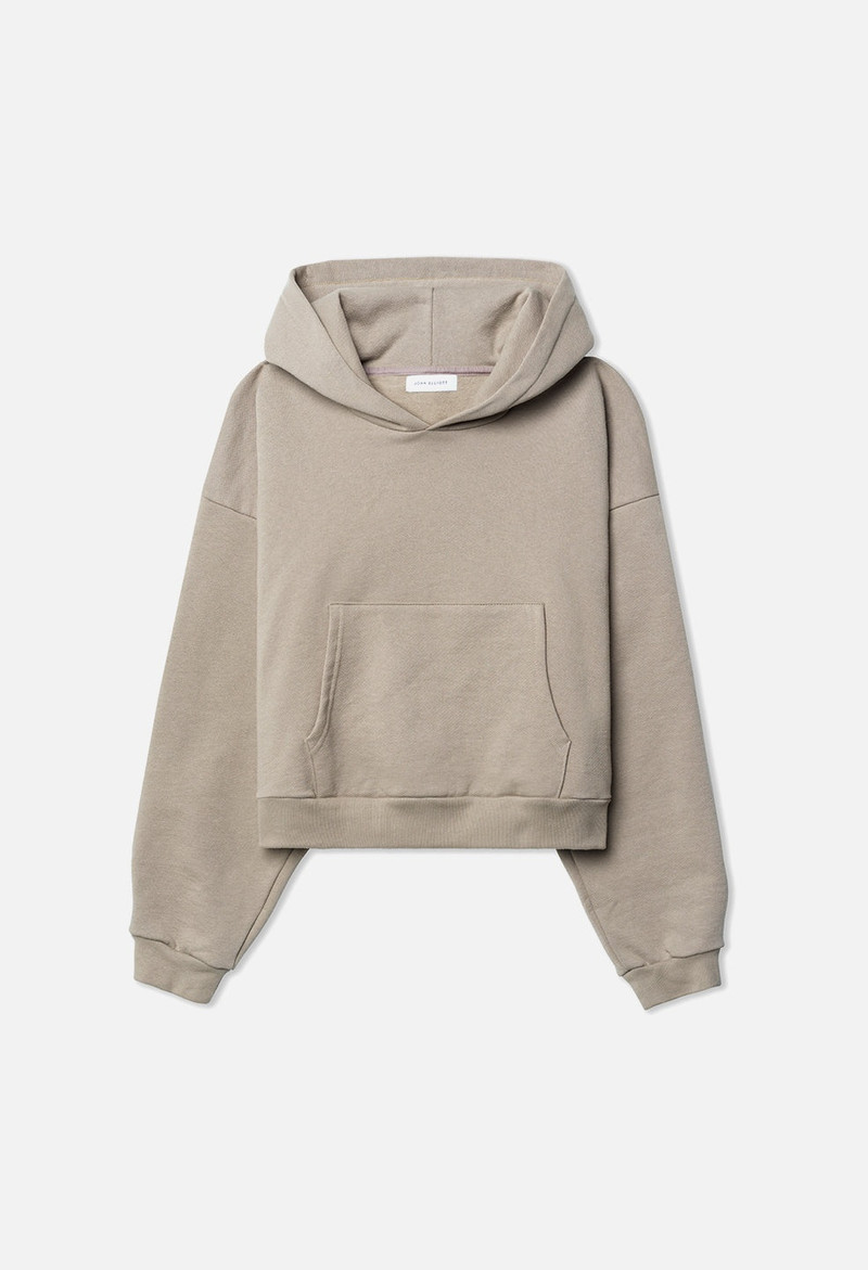 STUDIO FLEECE TILTED HOODIE 1