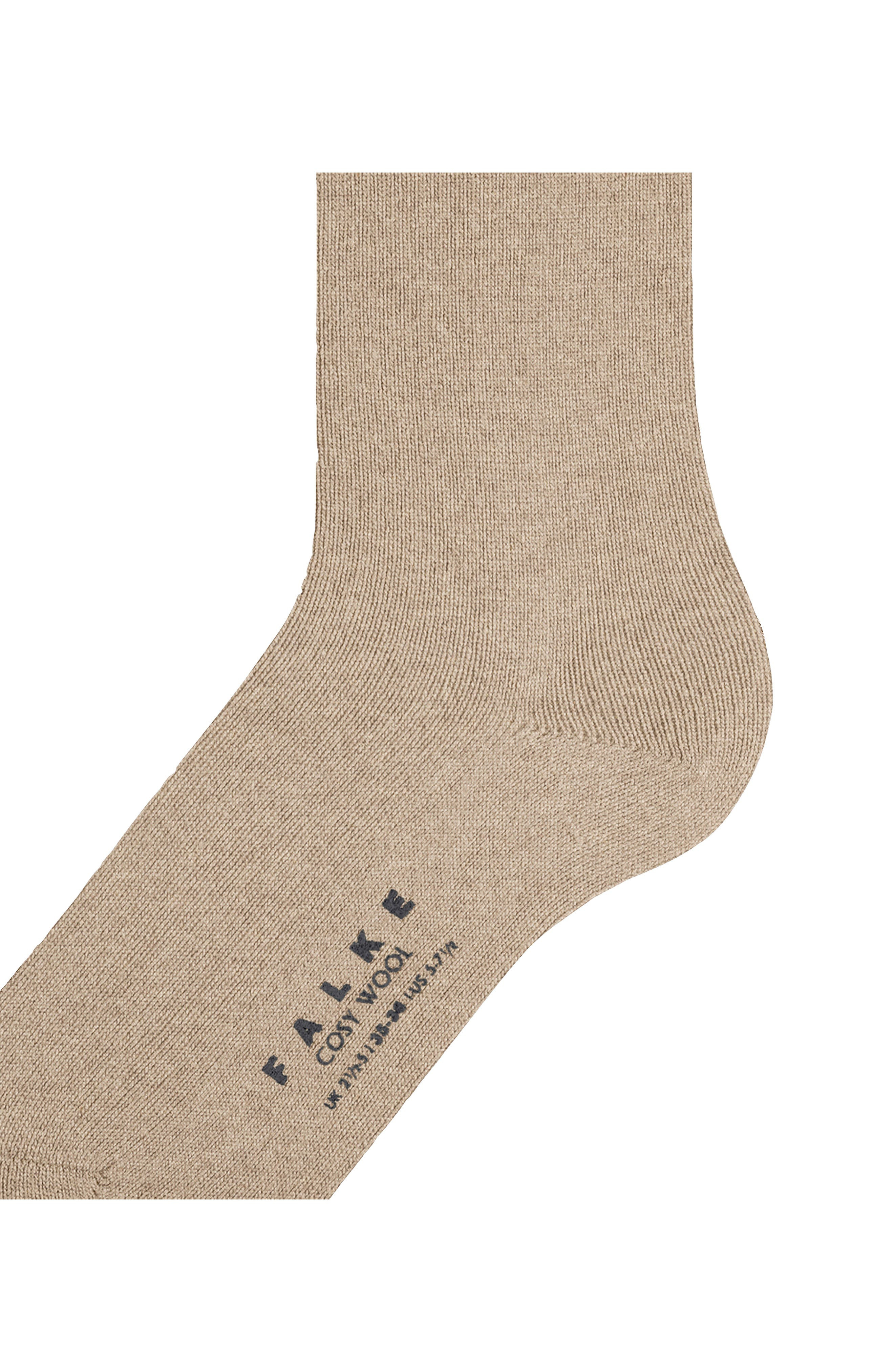 Falke Cosy Crew Socks in Light Beige at Nordstrom - 5