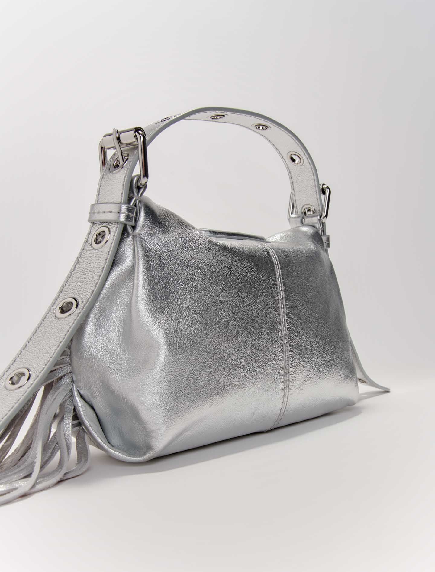 Metallic leather Miss M Mini bag - 2