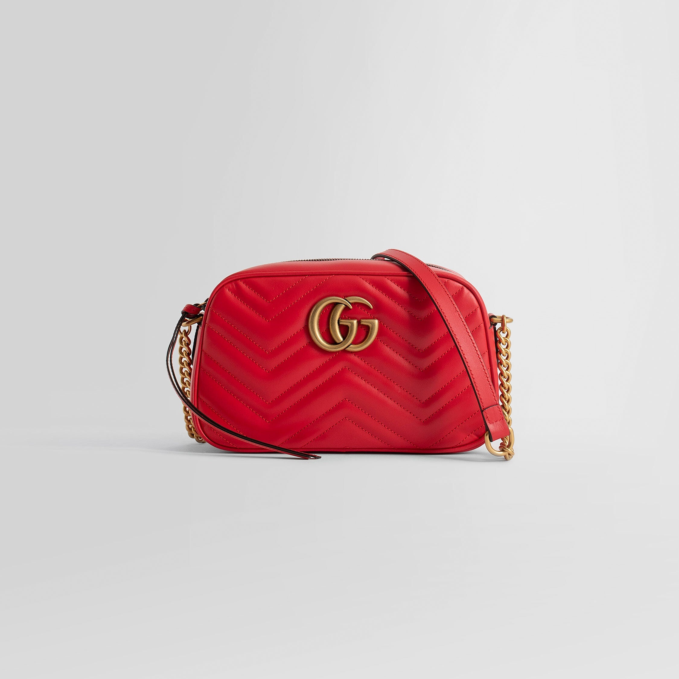 GUCCI WOMAN RED SHOULDER BAGS - 5