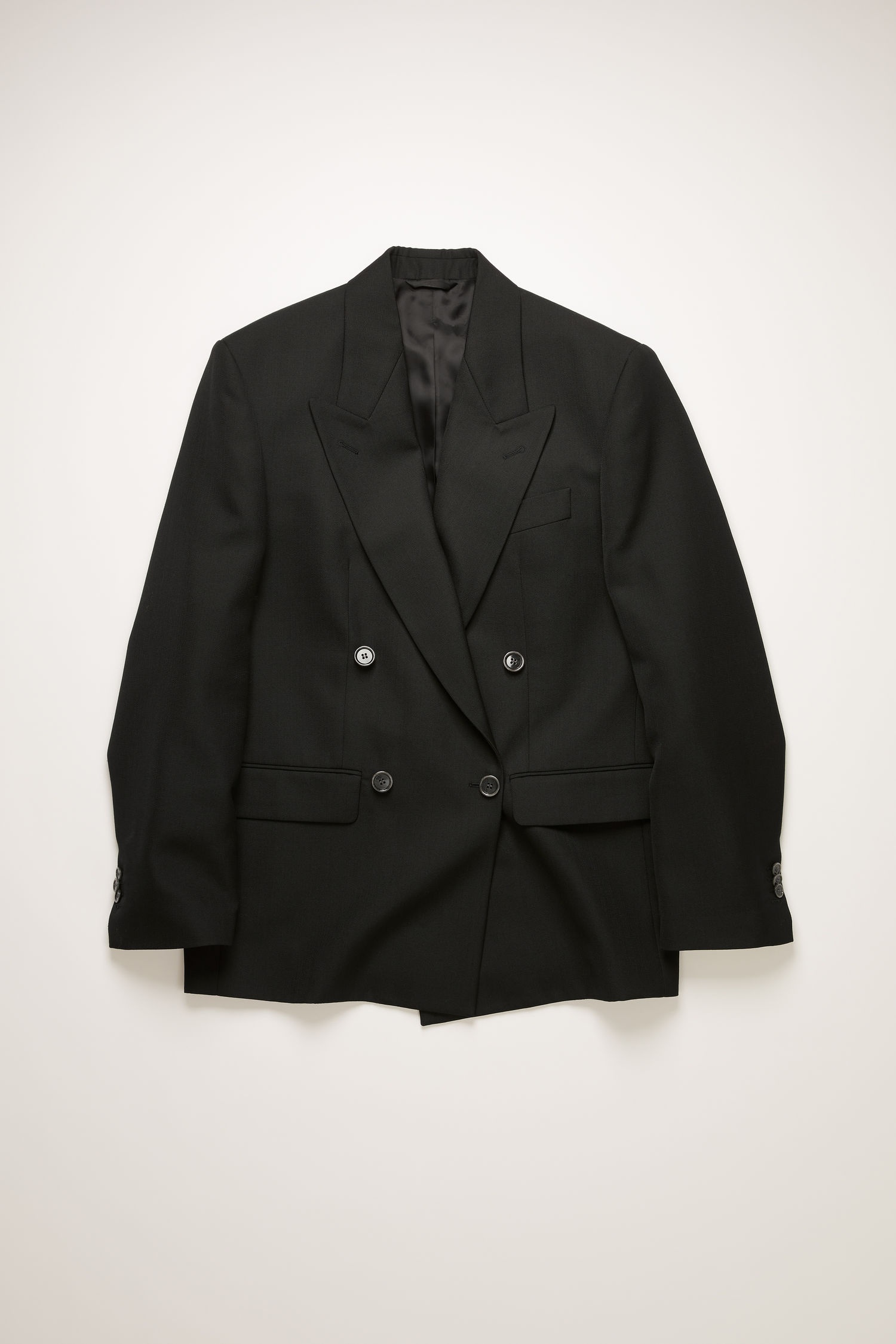 Double-breasted suit jacket black - 6