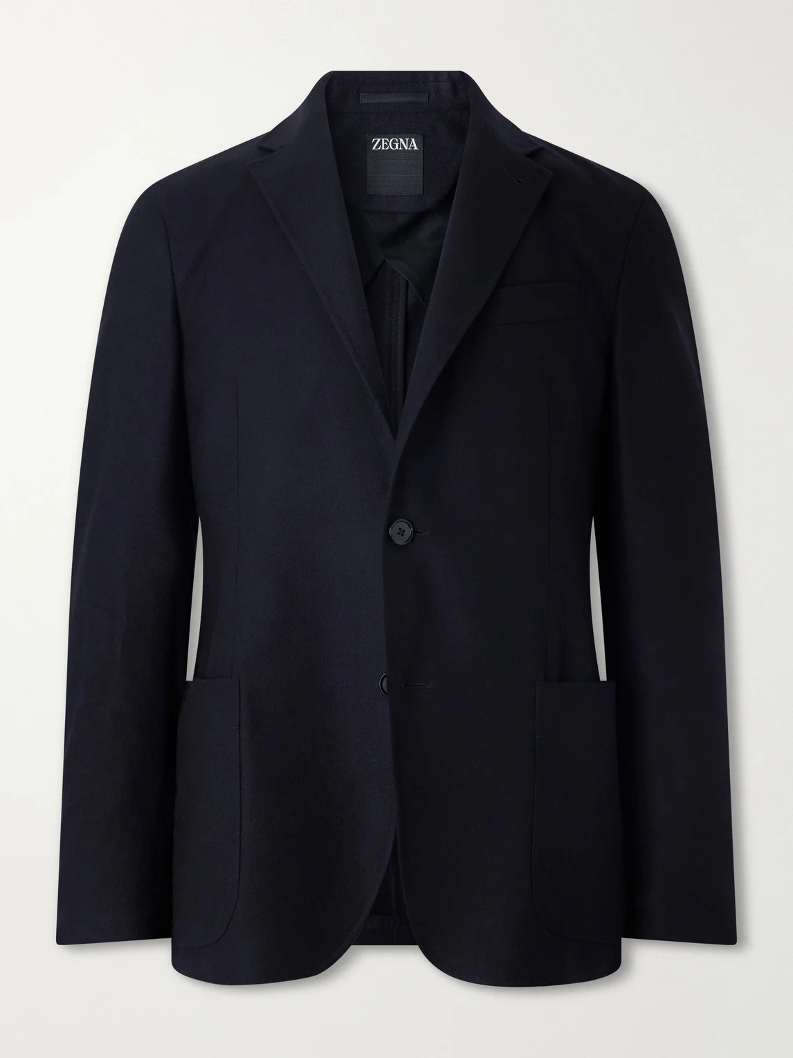 Wool and Cashmere-Blend Twill Blazer - 1