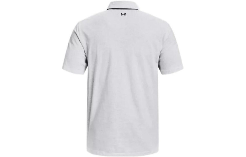 Under Armour Under Armour Luxe Polo Shirt 'White' 1377363-100 outlook