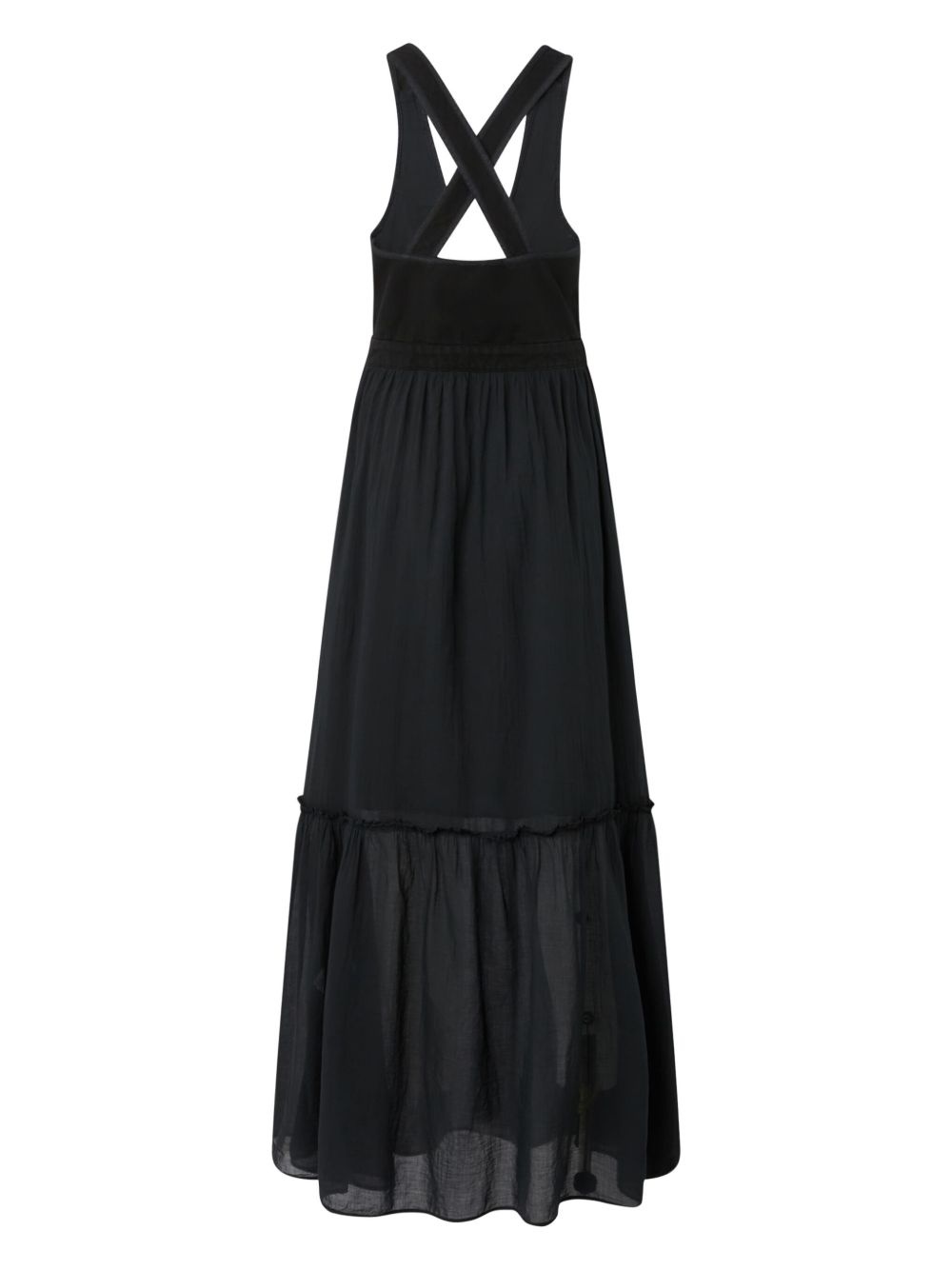 buckled long dress - 2