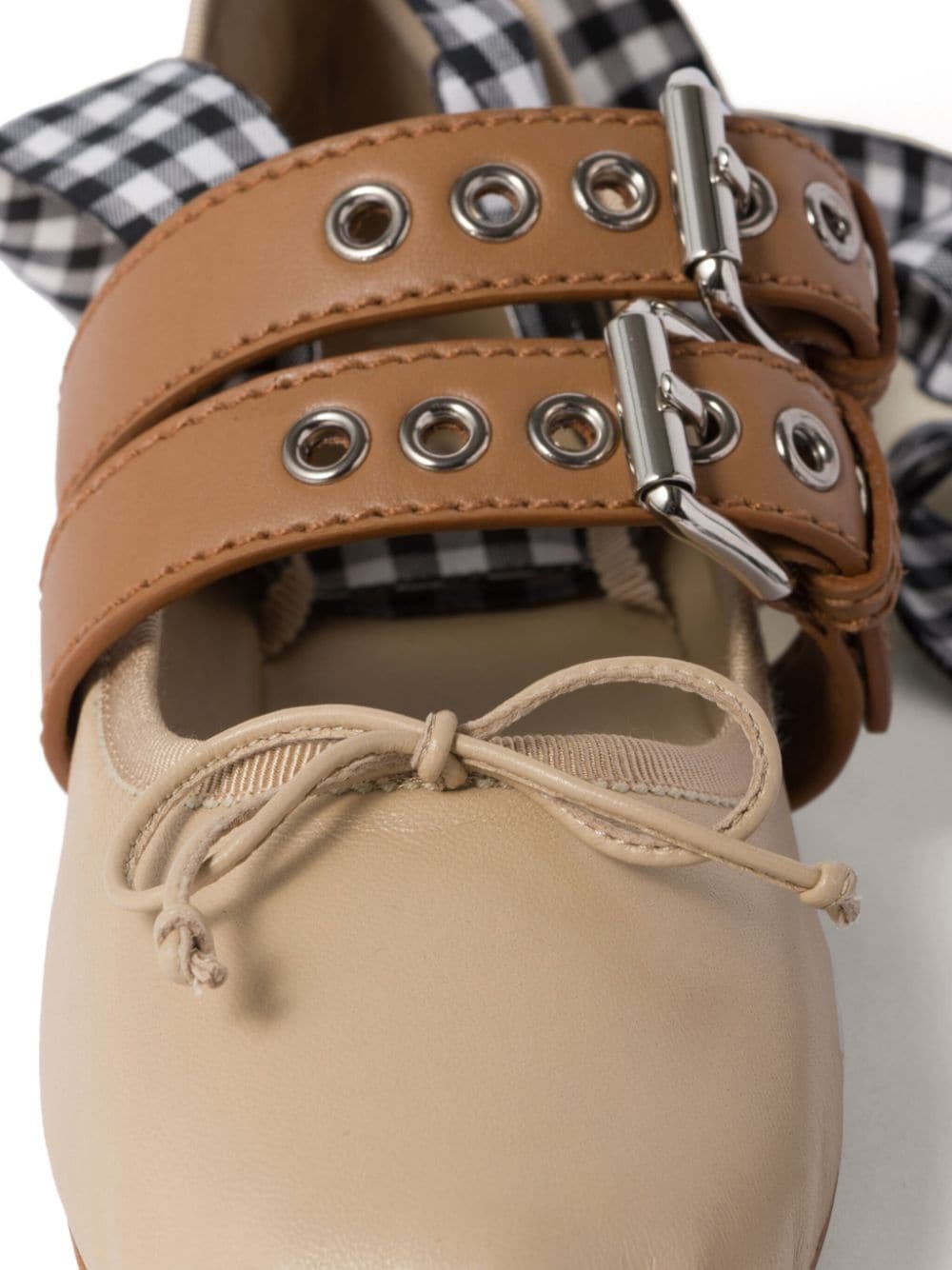 buckled ballet pumps - 4