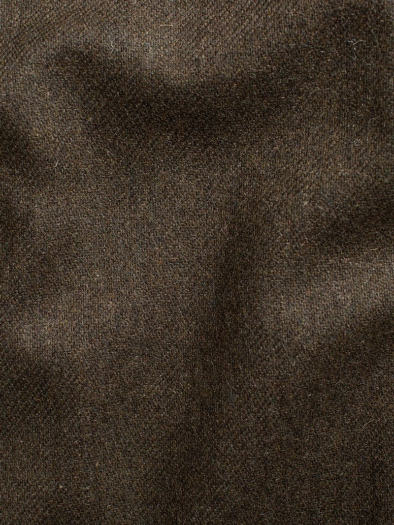 Vincent Melange Board Shirt Green Melange 5