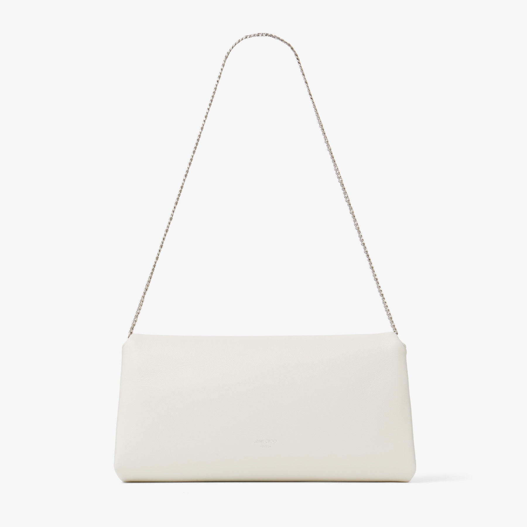 Kya
Latte Nappa Leather Clutch Bag - 5