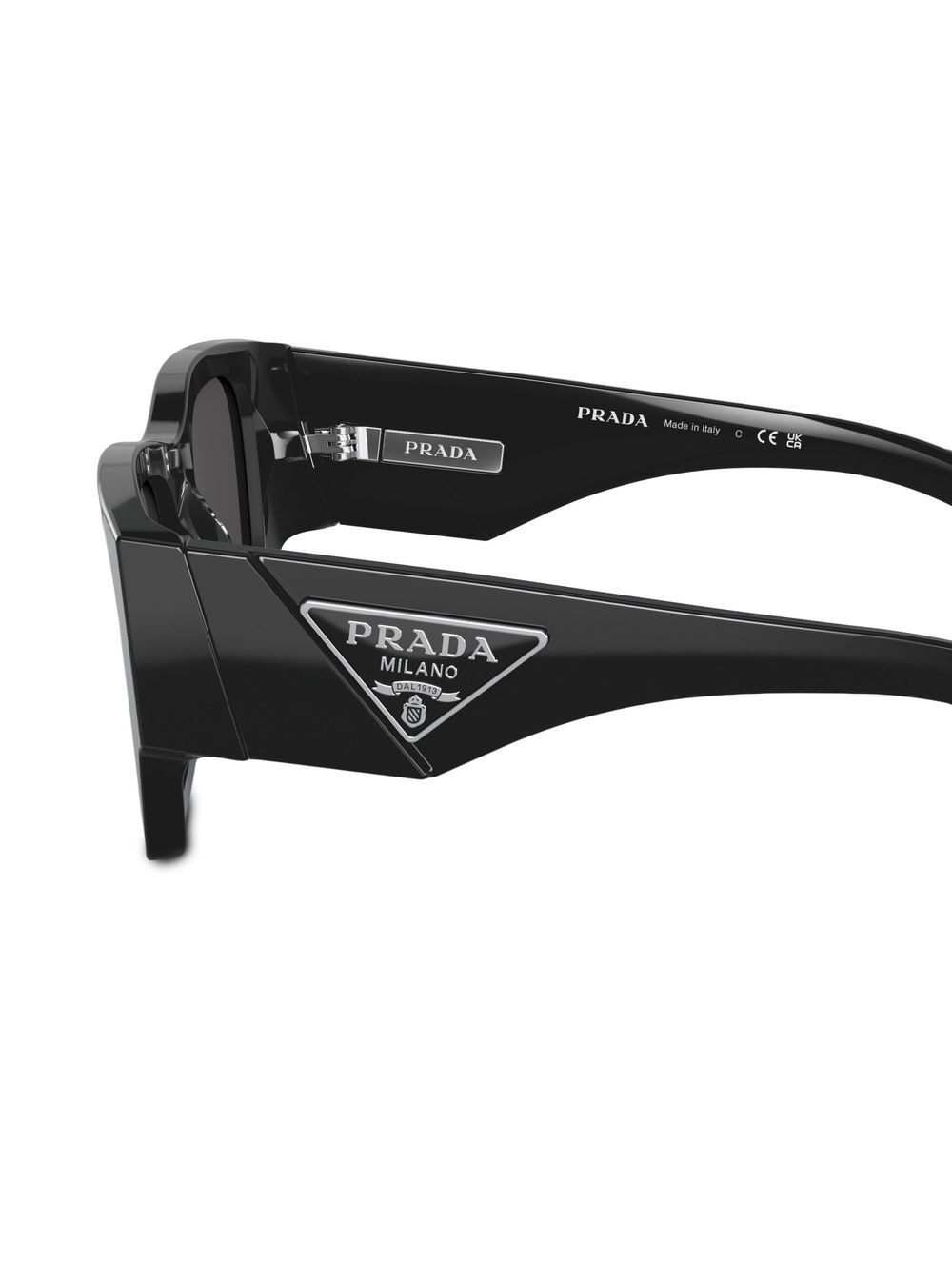 logo-arm detail sunglasses - 3