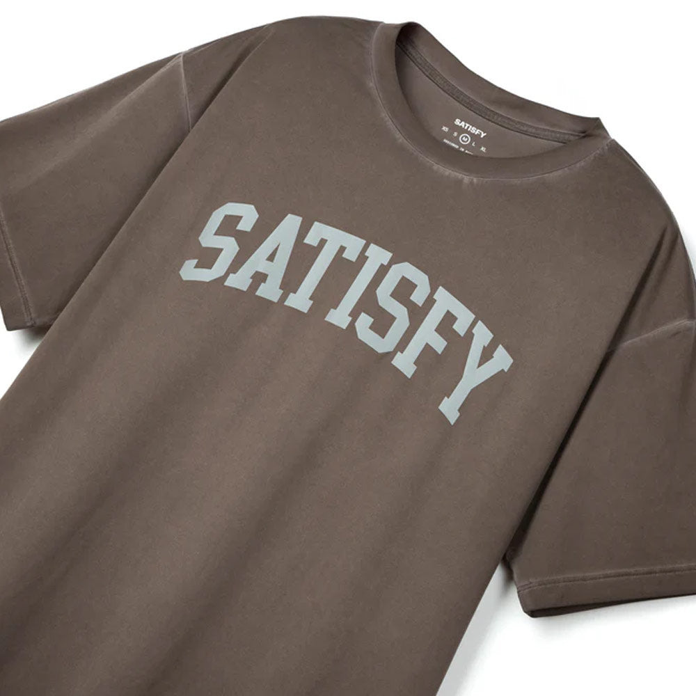 SATISFY | Auralite™ T-Shirt 'Pigment Brown' - 3