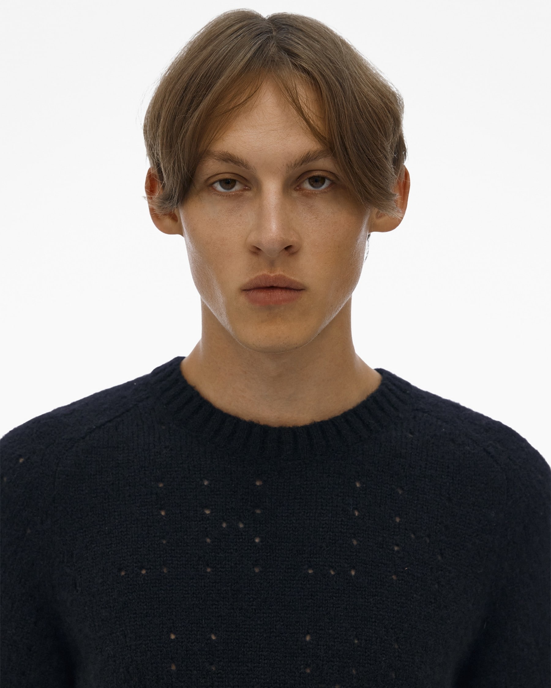 LOGO POINTELLE SWEATER - 7