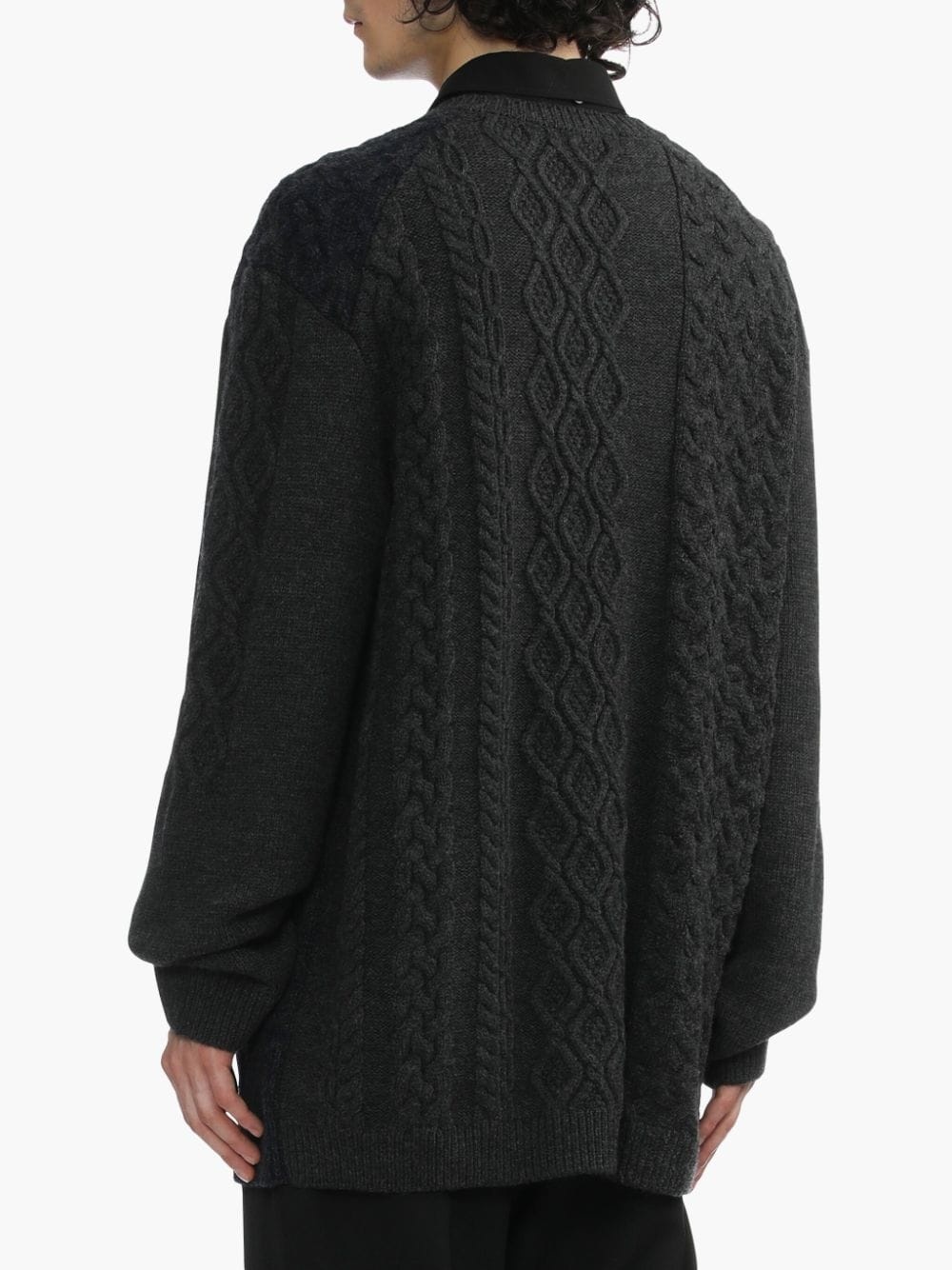 panelled jumper - 4