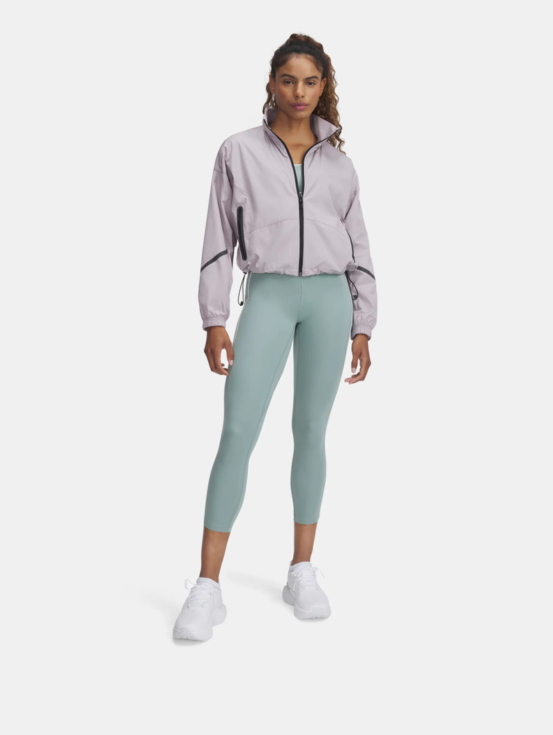 Women's UA Unstoppable Woven Sheen Jacket 3
