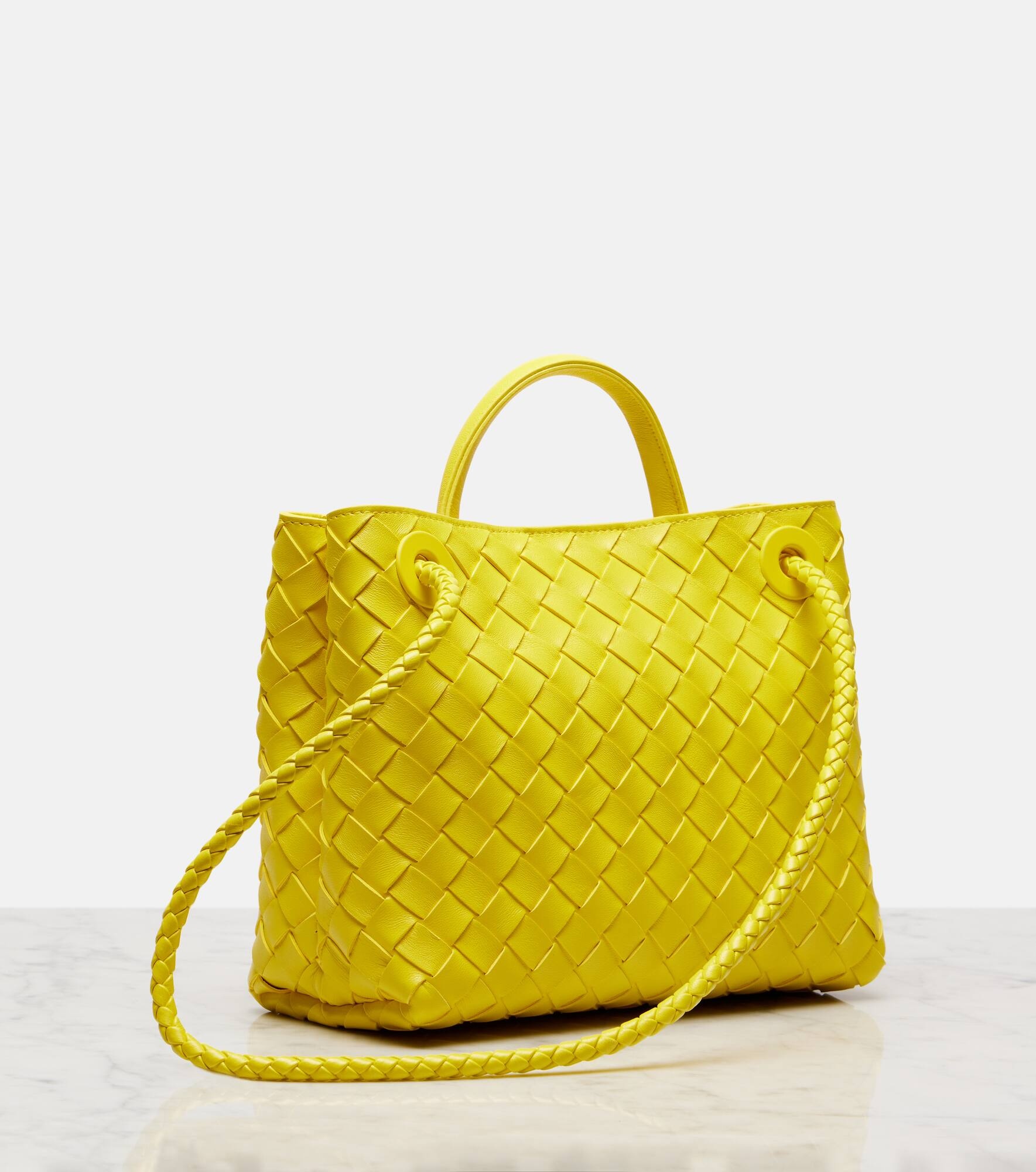 Andiamo Small Intrecciato leather shoulder bag - 4