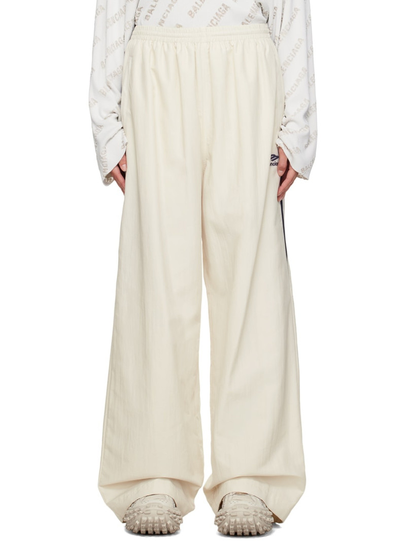 panelled-design track pants - 1
