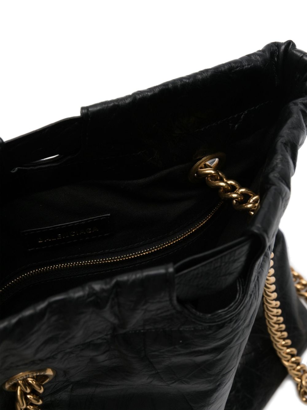small Crush leather tote bag - 5