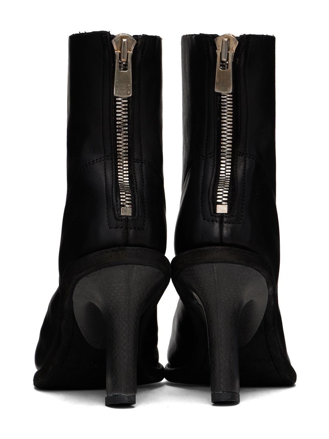 Black Guidi Edition Heels - 2